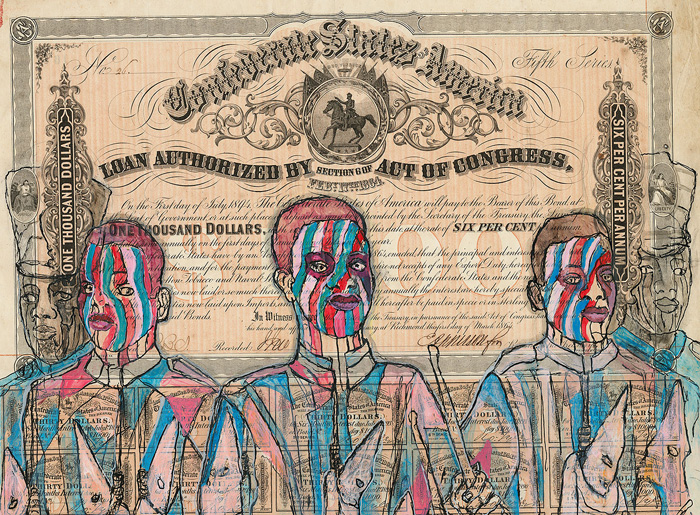 Detail of Confederate States of America Loan 4